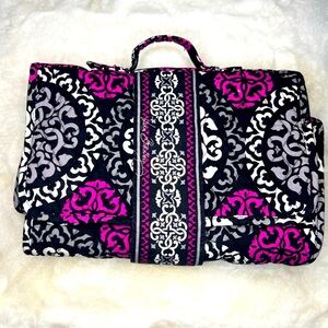 Vera Bradley Black and Pink Baby Changing Pad